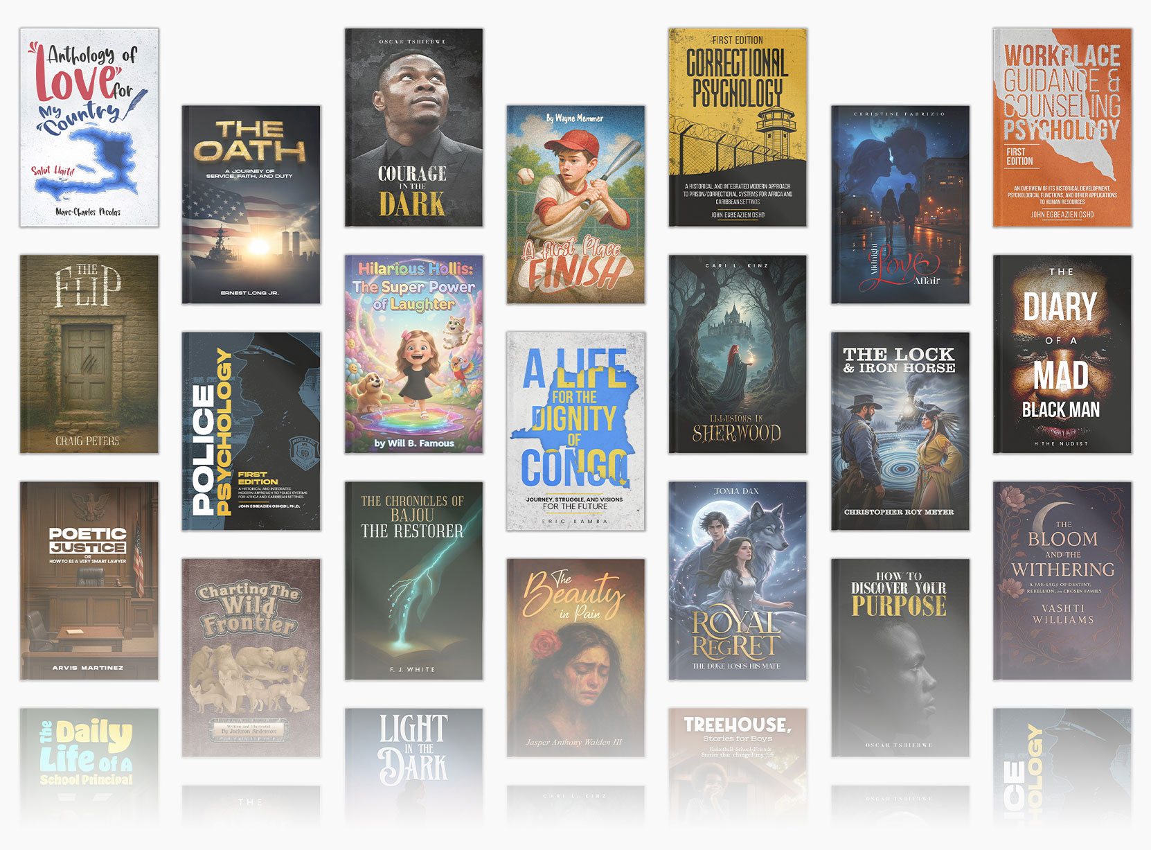 Professional Author Portrait - Custom Website Design for Writers by Book Market Hub
