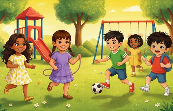 Children's book trailer production